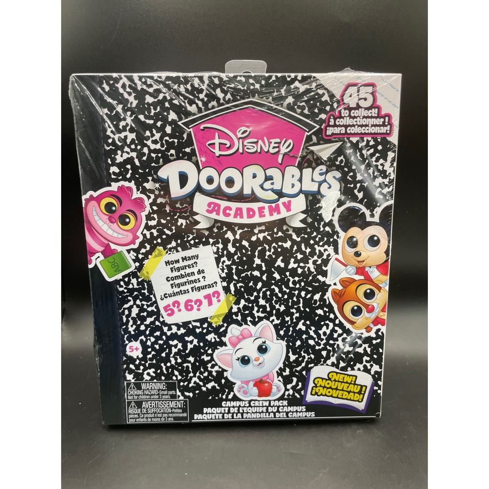 Disney Doorables Academy Campus Crew Pack Blind Box Surprise Figures New